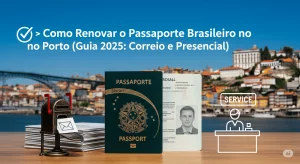 ✅ Como Renovar o Passaporte Brasileiro no Porto (Guia 2025 Correio e Presencial)